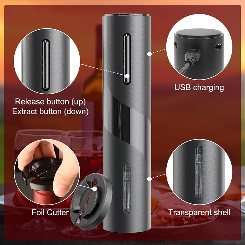 Abridor de vino eléctrico WineEase™